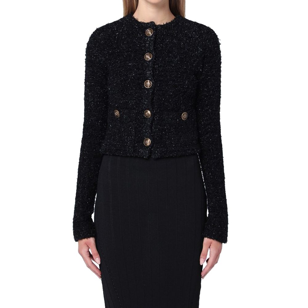 Cárdigan de algodón negro Balenciaga