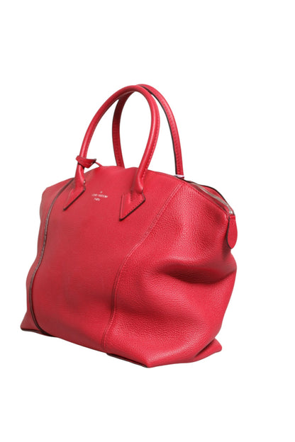 Louis Vuitton Bolso Bandolera Cuero Taurillon Griottes Soft Lockit MM