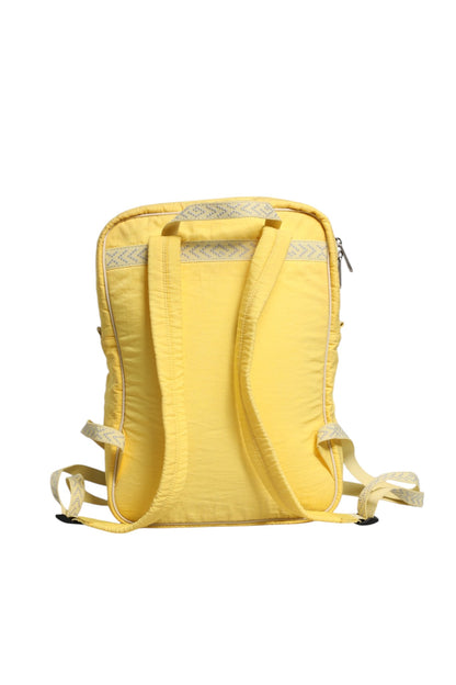 Mochila Gucci De Nylon Amarillo Coleccion Blind For Love
