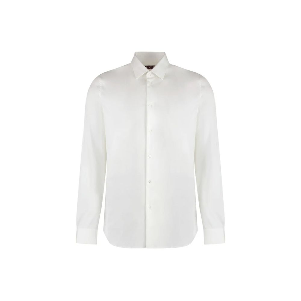 Chemise Habillée Homme Gucci En Coton Blanc