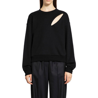 Sudadera Alexander McQueen de algodón negro
