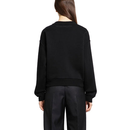 Sudadera Alexander McQueen de algodón negro