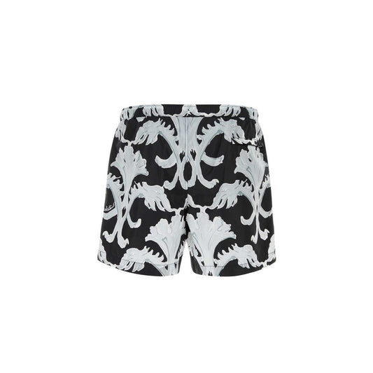 Pantalones cortos de poliamida negros Valentino Garavani