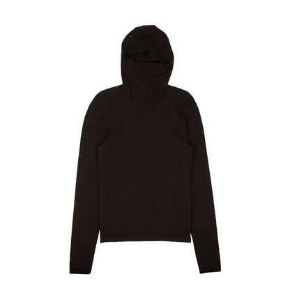 Bottega Veneta Sweat à capuche en cachemire noir