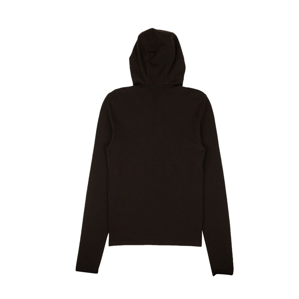 Bottega Veneta Sweat à capuche en cachemire noir