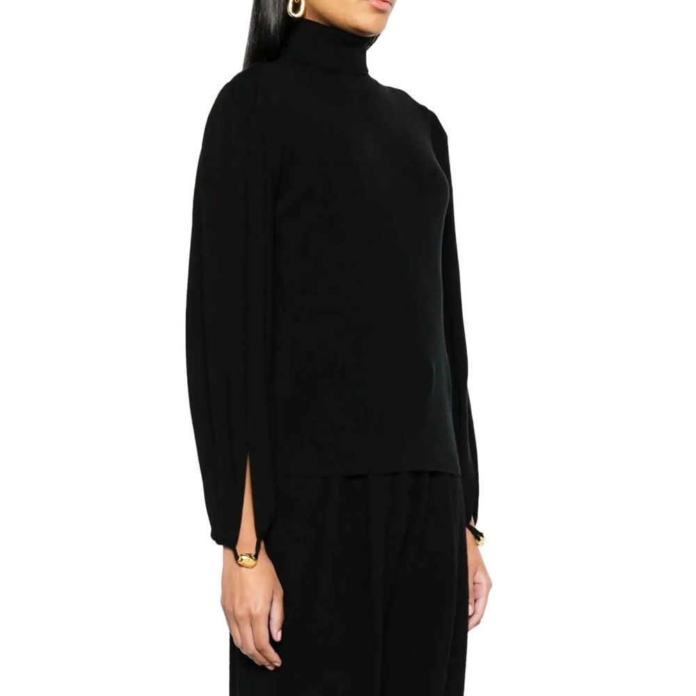 Chloé Black Polyamide Sweatshirt Contemporary Style