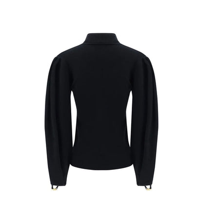Chloé Black Polyamide Sweatshirt Contemporary Style