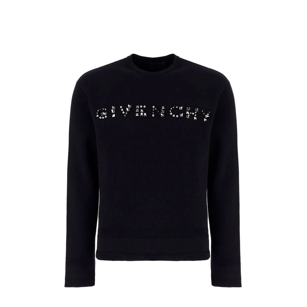 Sudadera Givenchya Algodon Negro Con Corte Relajado