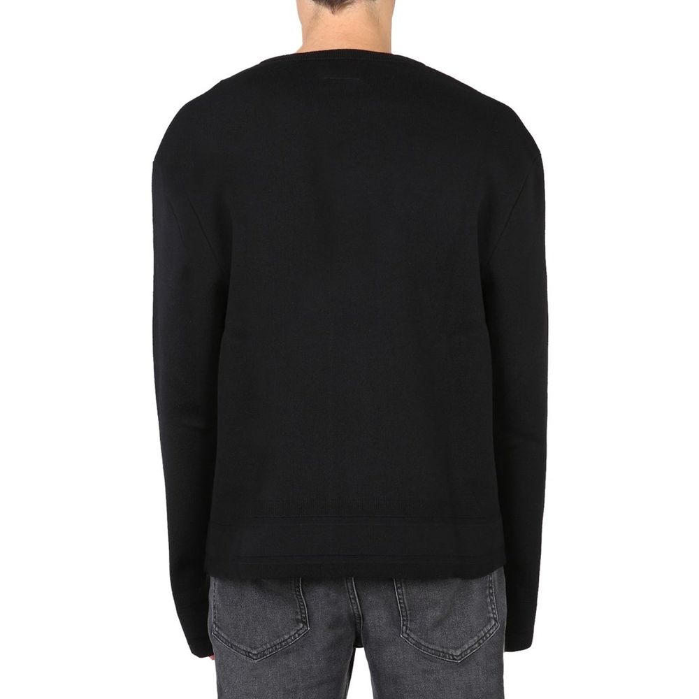 Sudadera Givenchya Algodon Negro Con Corte Relajado