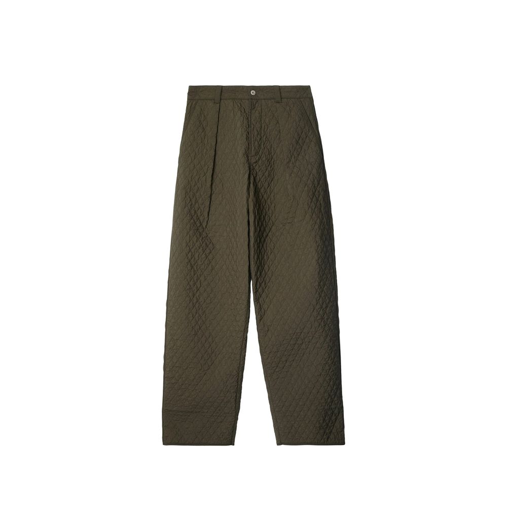 Burberry Pantalones Casuales Bicolores De Poliamida