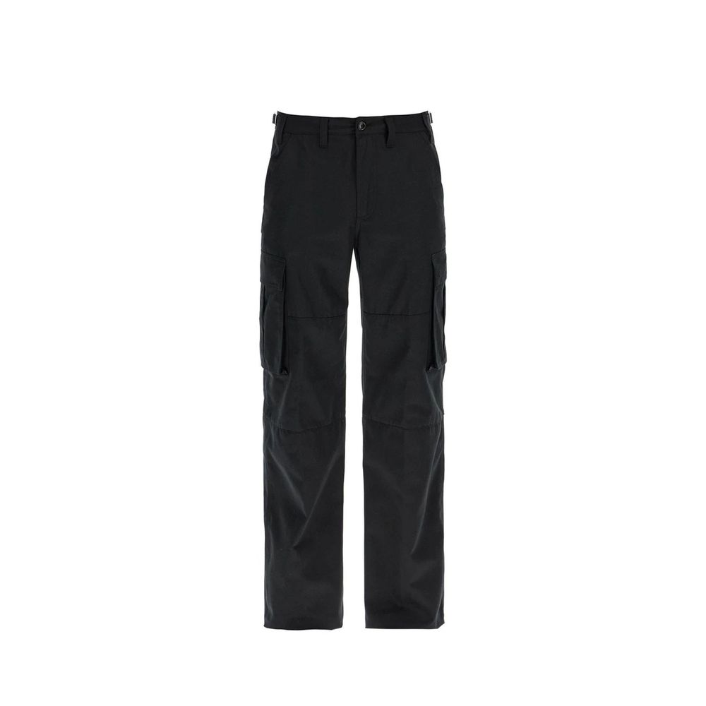 Celine Pantalones Cargo De Algodón Negro Para Hombre