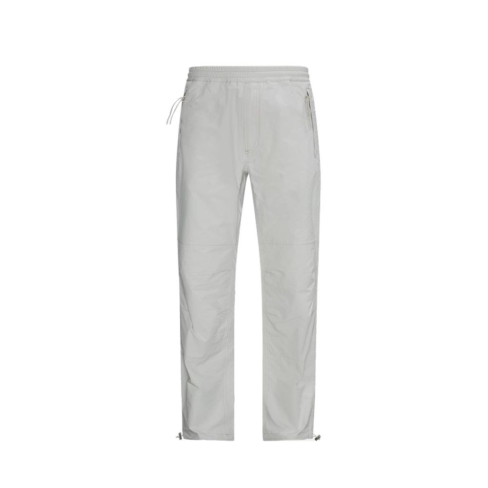 Pantalon décontracté en polyester gris pour homme Moncler