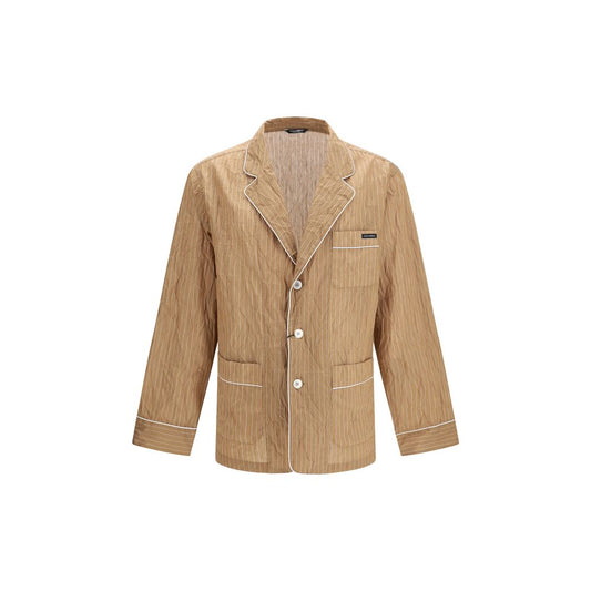 Dolce & Gabbana Ropa de dormir top lino beige