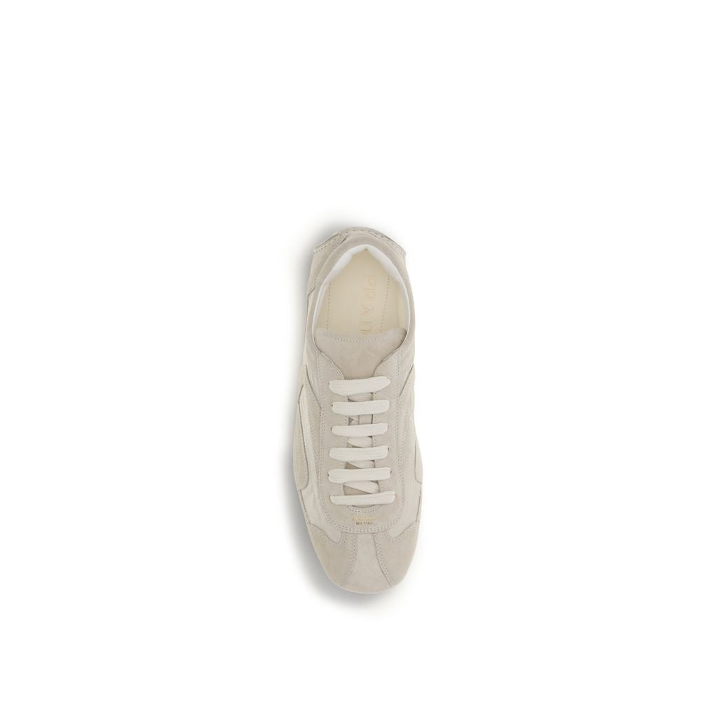 Zapatillas Prada De Piel De Becerro Beige Bos Taurus