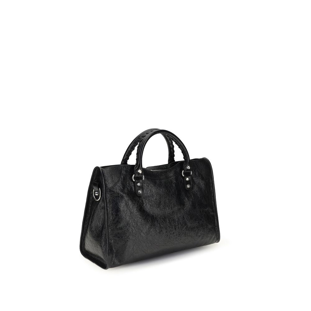 Bolso Balenciaga negro de piel de cordero Ovis Aries Aries