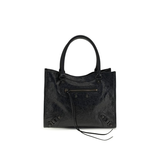 Bolso Balenciaga negro de piel de cordero Ovis Aries Aries