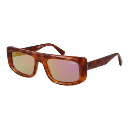 Lunettes de soleil Guess en plastique marron