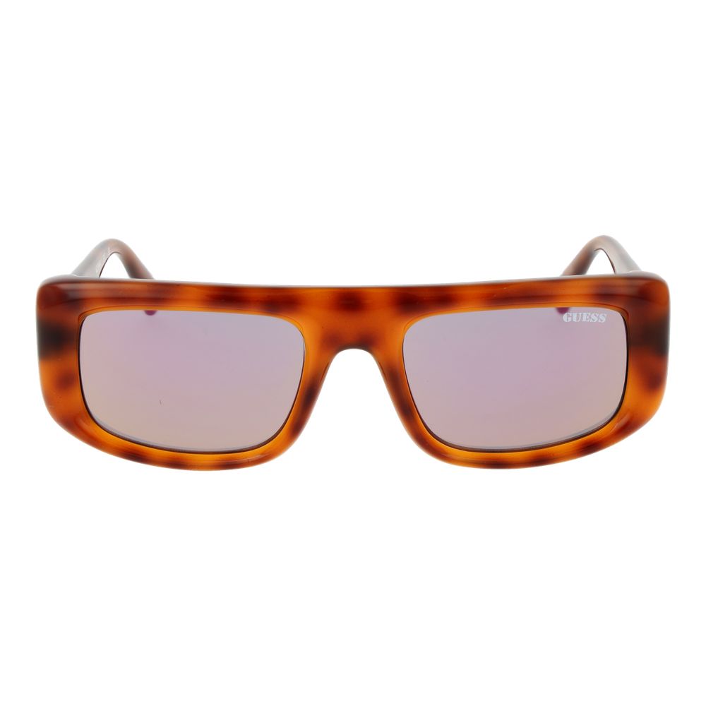 Lunettes de soleil Guess en plastique marron