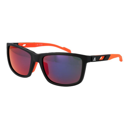 Lunettes de soleil Adidas en plastique noir