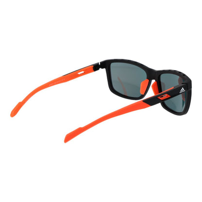 Lunettes de soleil Adidas en plastique noir