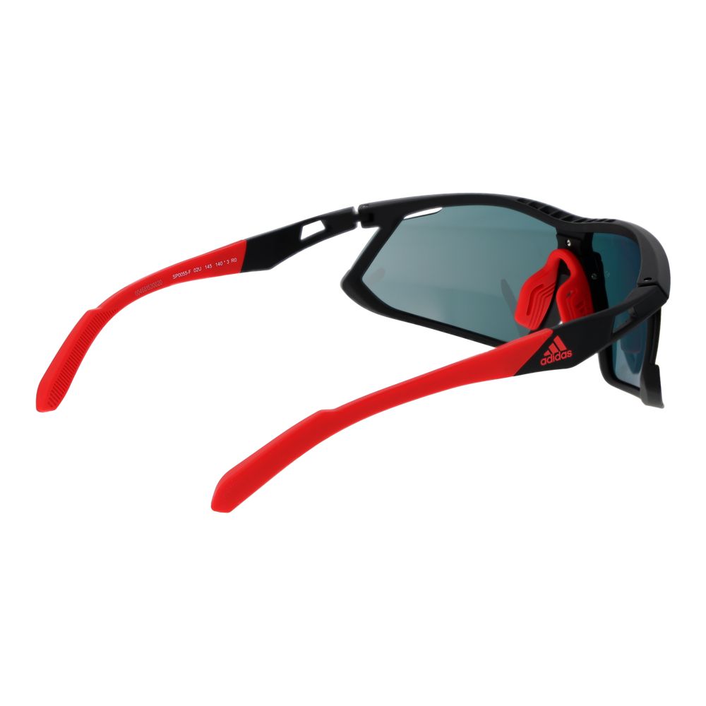 Lunettes de soleil Adidas en plastique noir