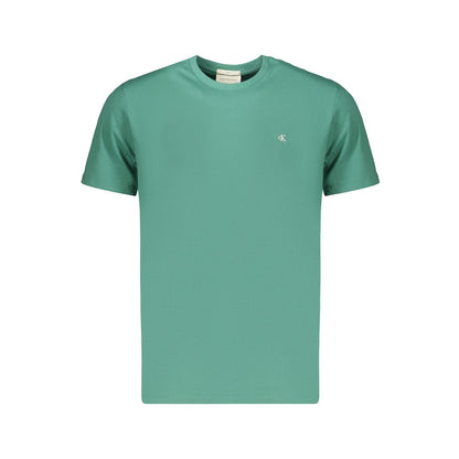 Camiseta Calvin Klein de algodón verde para hombre
