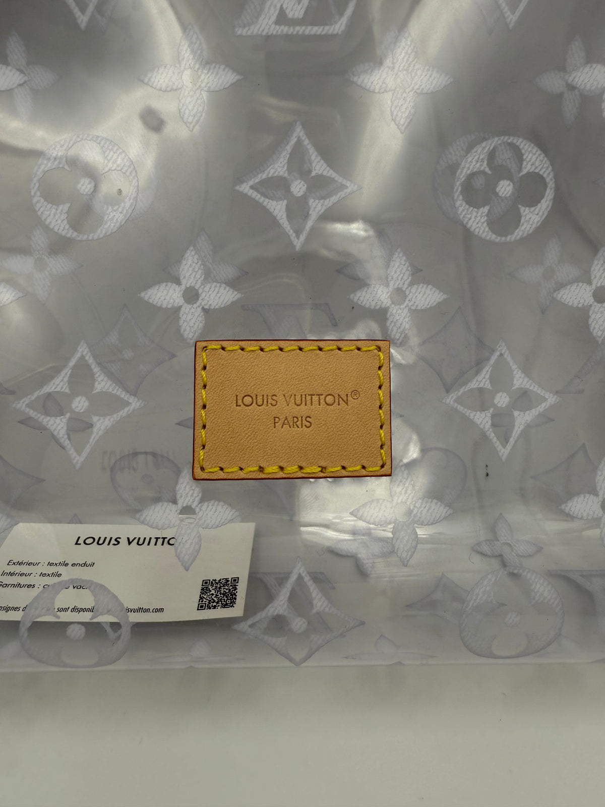 Louis Vuitton Transparent Monogram Pochette - Limited Edition