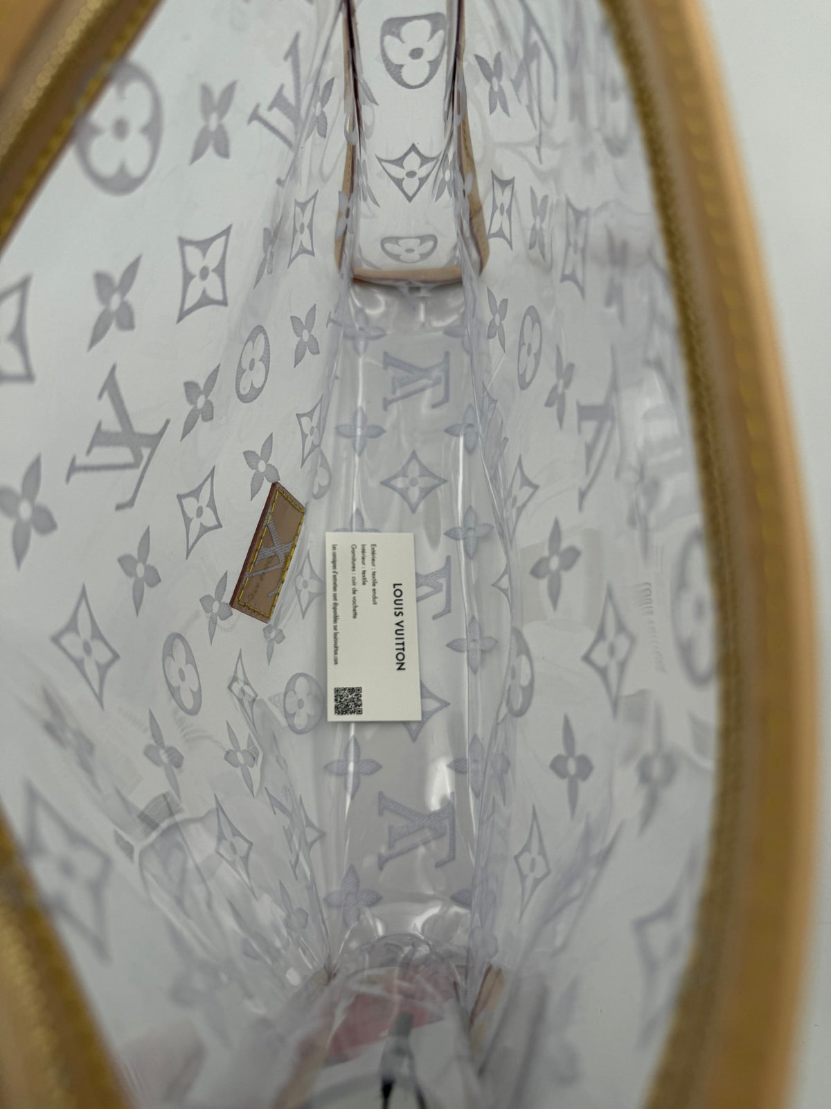 Louis Vuitton Transparent Monogram Pochette - Limited Edition