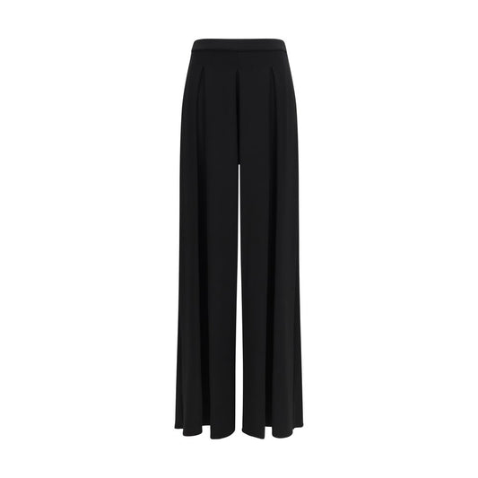 Pantalón casual de viscosa Pure Black de Max Mara