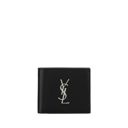 Cartera Saint Laurent de Piel de Becerro Negra Bos Taurus