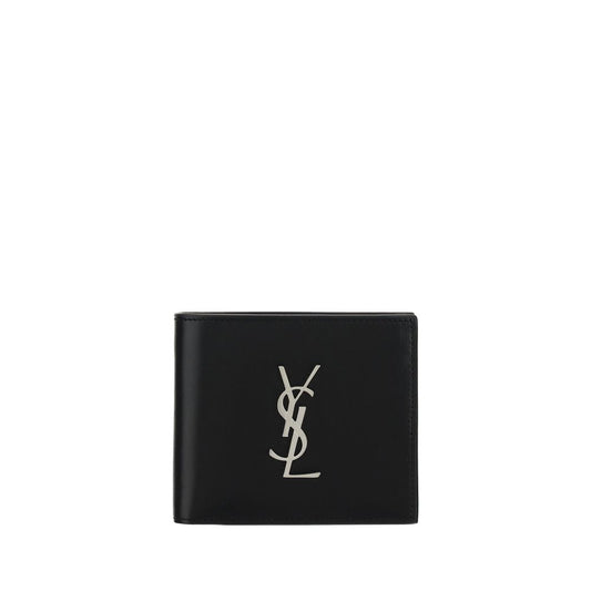Cartera Saint Laurent de Piel de Becerro Negra Bos Taurus