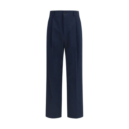 Pantalon décontracté Valentino Garavani bleu en coton