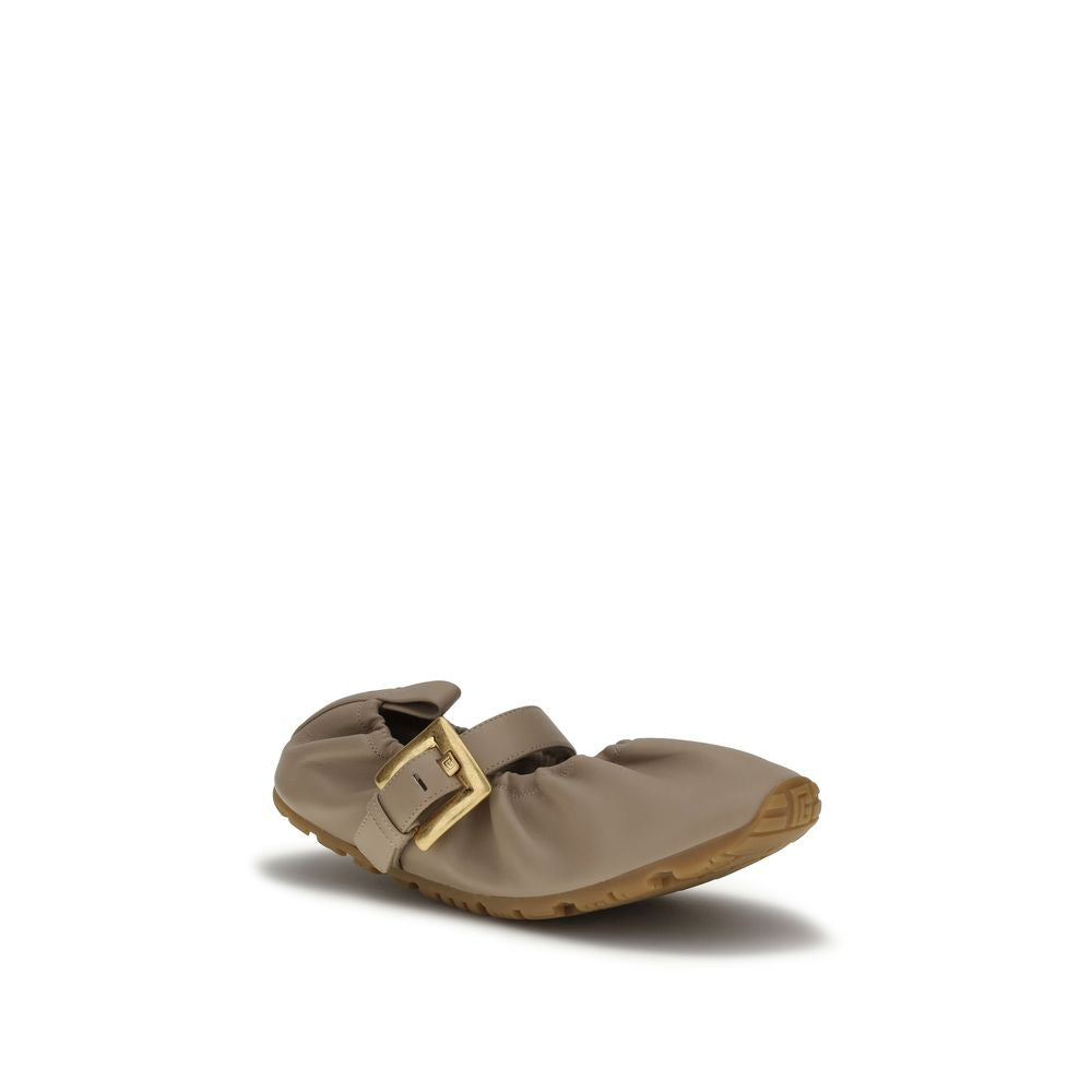Bailarinas Balmain Beige de Cordero Ovis Aries Aries