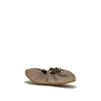 Bailarinas Balmain Beige de Cordero Ovis Aries Aries