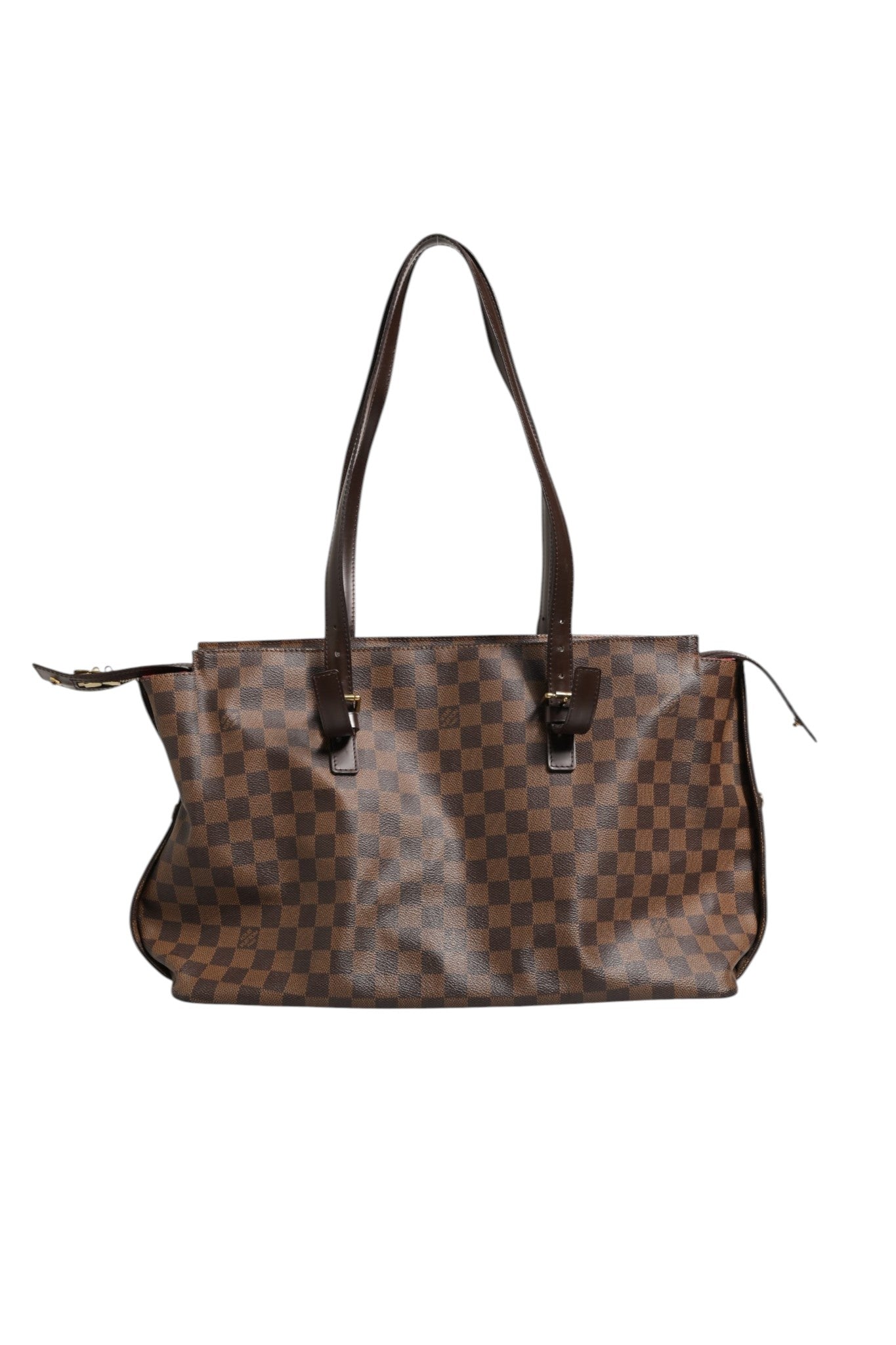 Louis Vuitton Sac Cabas Chelsea Imprimé Damier Ébène