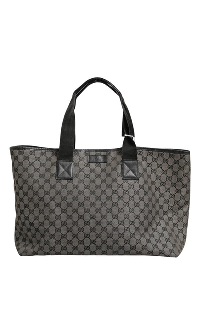 Bolso Tote De Lona GG De Gucci Diseño Versátil Y Práctico