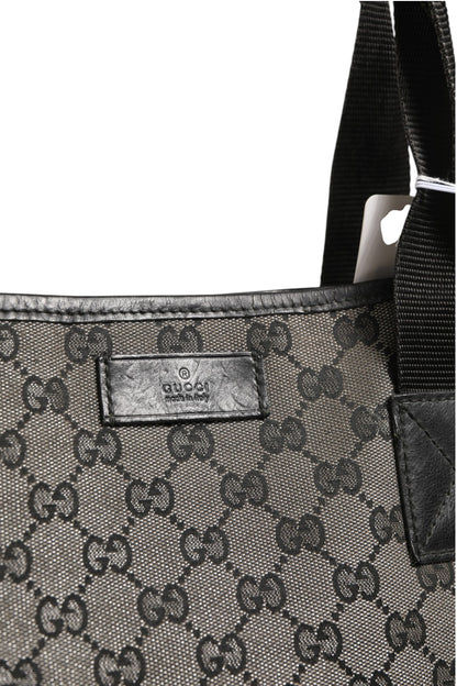 Bolso Tote De Lona GG De Gucci Diseño Versátil Y Práctico