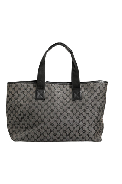 Bolso Tote De Lona GG De Gucci Diseño Versátil Y Práctico