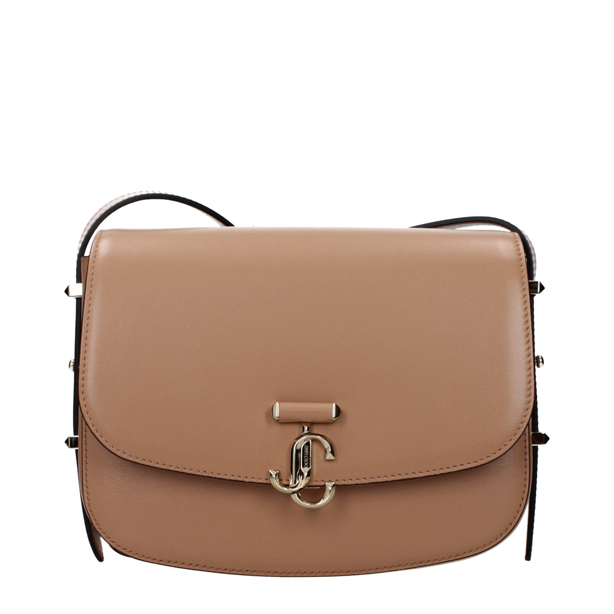 Jimmy Choo Brown Leather Crossbody Bag