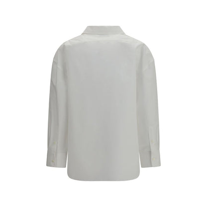 Camisa de vestir blanca de algodón Givenchy