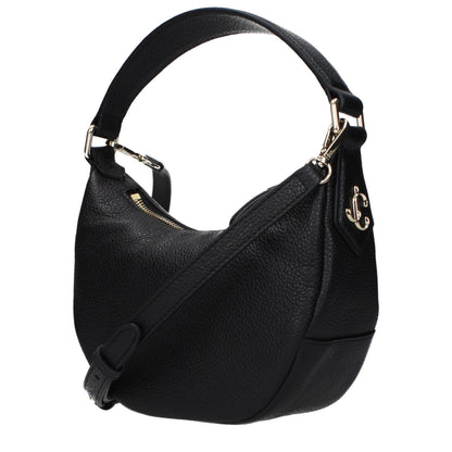 Sac à main Jimmy Choo en cuir noir