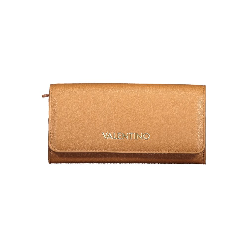 Cartera de mujer de poliuretano marrón Mario Valentino