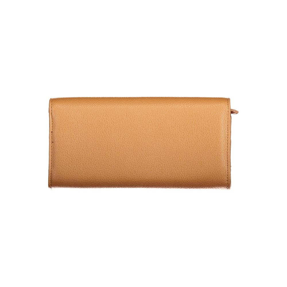Cartera de mujer de poliuretano marrón Mario Valentino