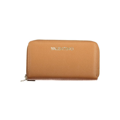 Cartera de mujer de poliuretano marrón Mario Valentino