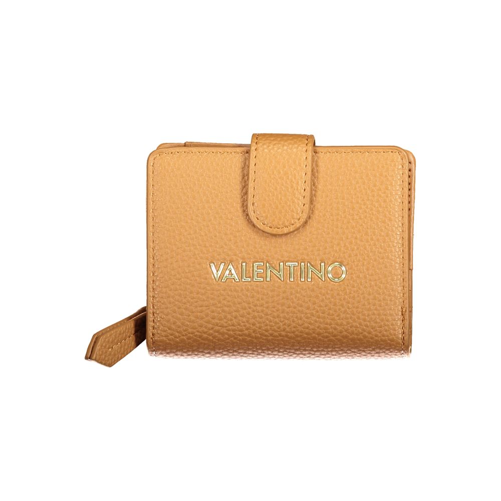 Cartera de mujer de poliuretano marrón Mario Valentino