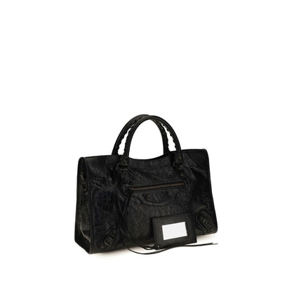 Bolso Balenciaga negro de piel de cordero Ovis Aries Aries