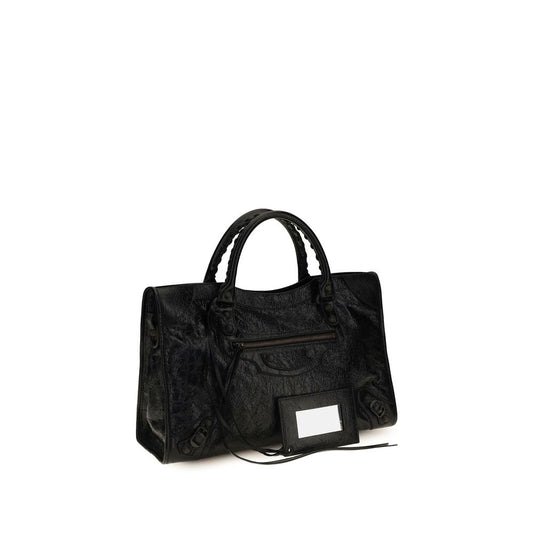 Bolso Balenciaga negro de piel de cordero Ovis Aries Aries
