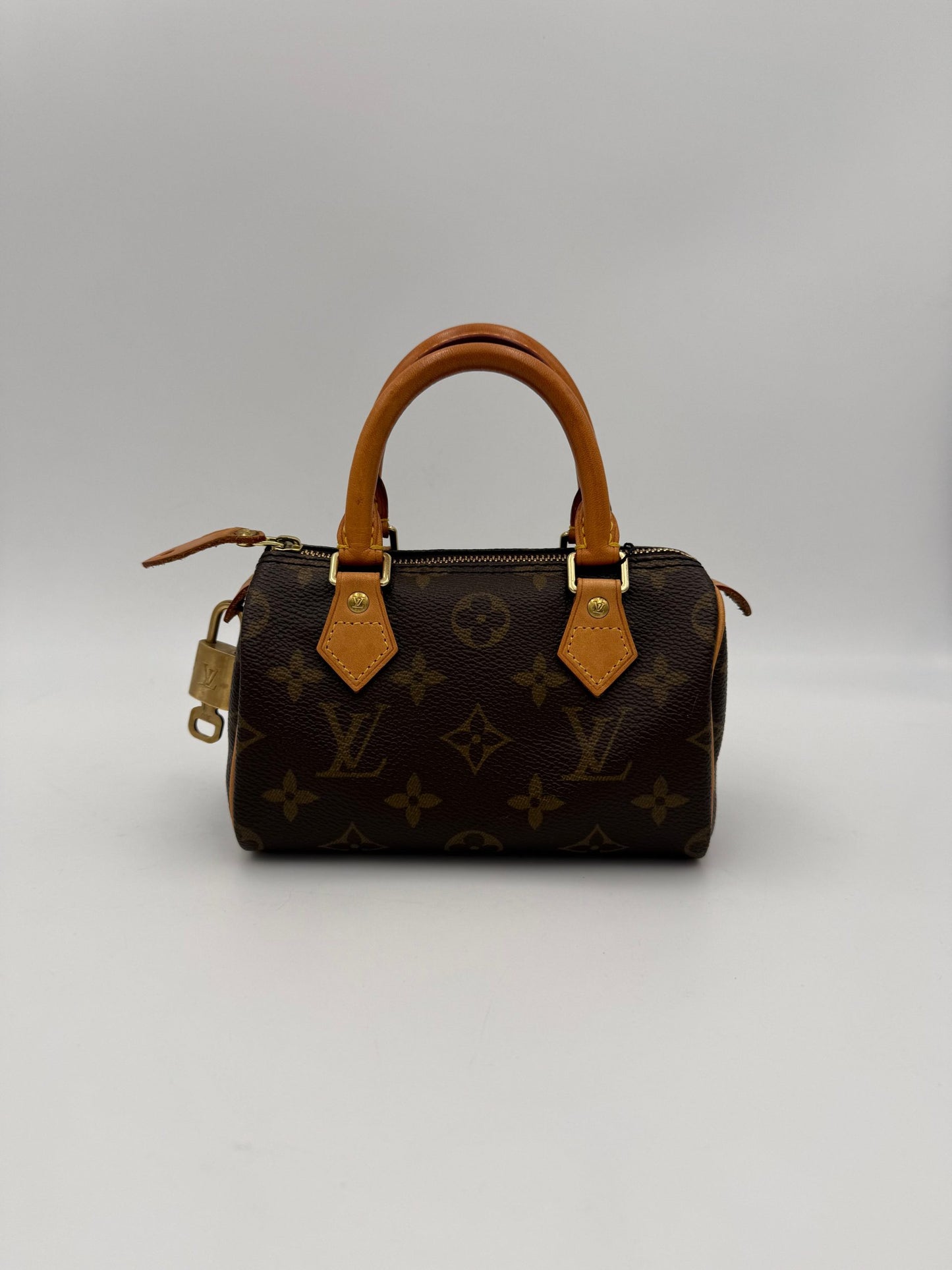 Sac Louis Vuitton Nano Speedy Finition Monogramme