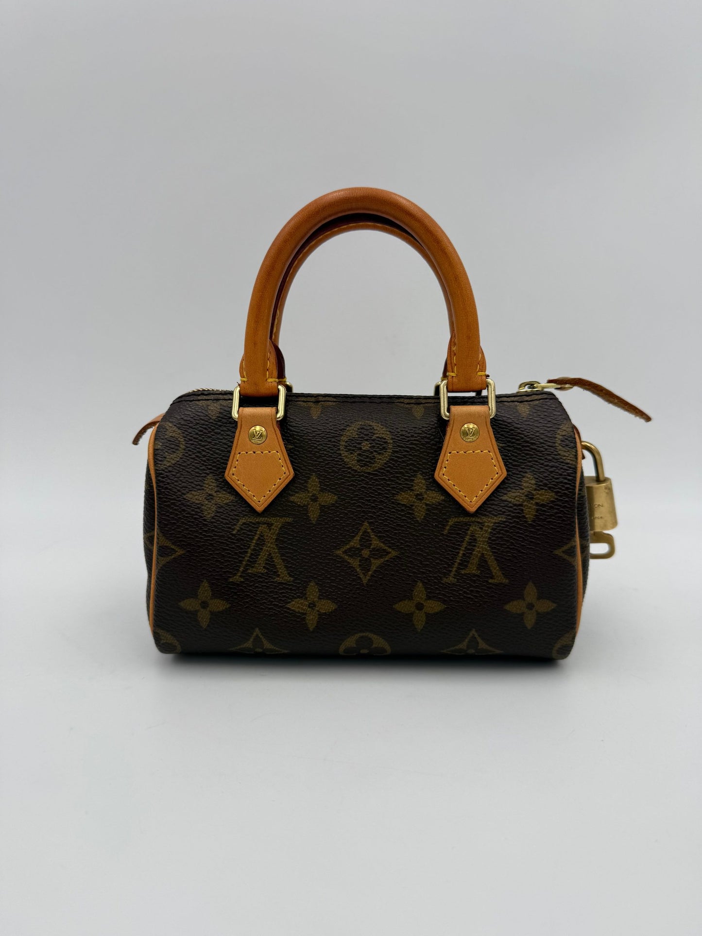 Sac Louis Vuitton Nano Speedy Finition Monogramme