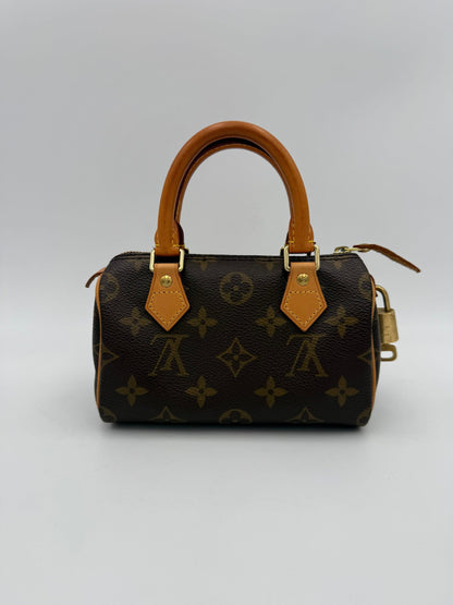 Sac Louis Vuitton Nano Speedy Finition Monogramme